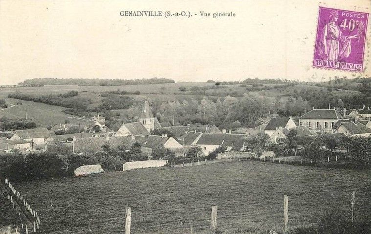 Cartes postales anciennes de Genainville Genainville Loisirs