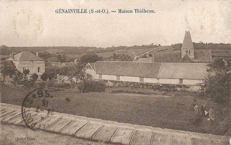 Cartes postales anciennes de Genainville Genainville Loisirs